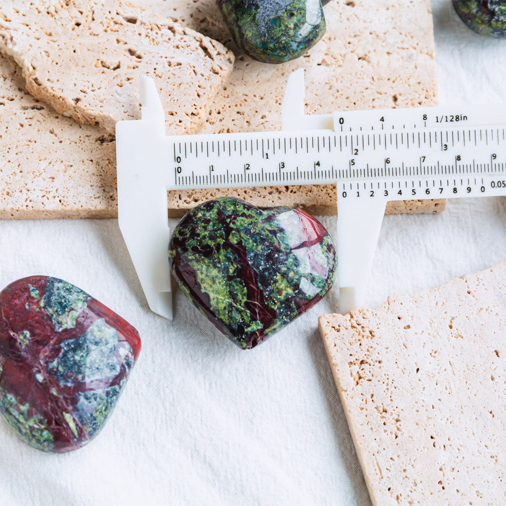 Reikistal Dragon Blood Stone Heart