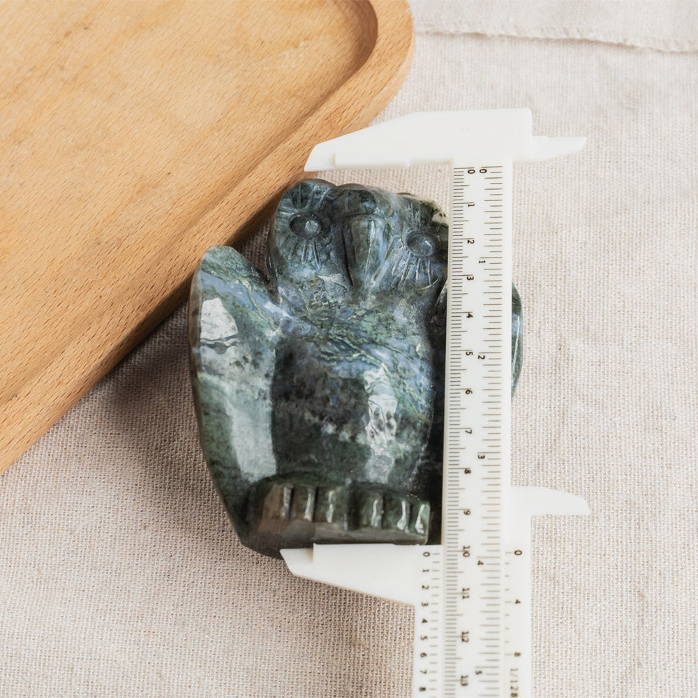 Reikistal Labradorite Owl