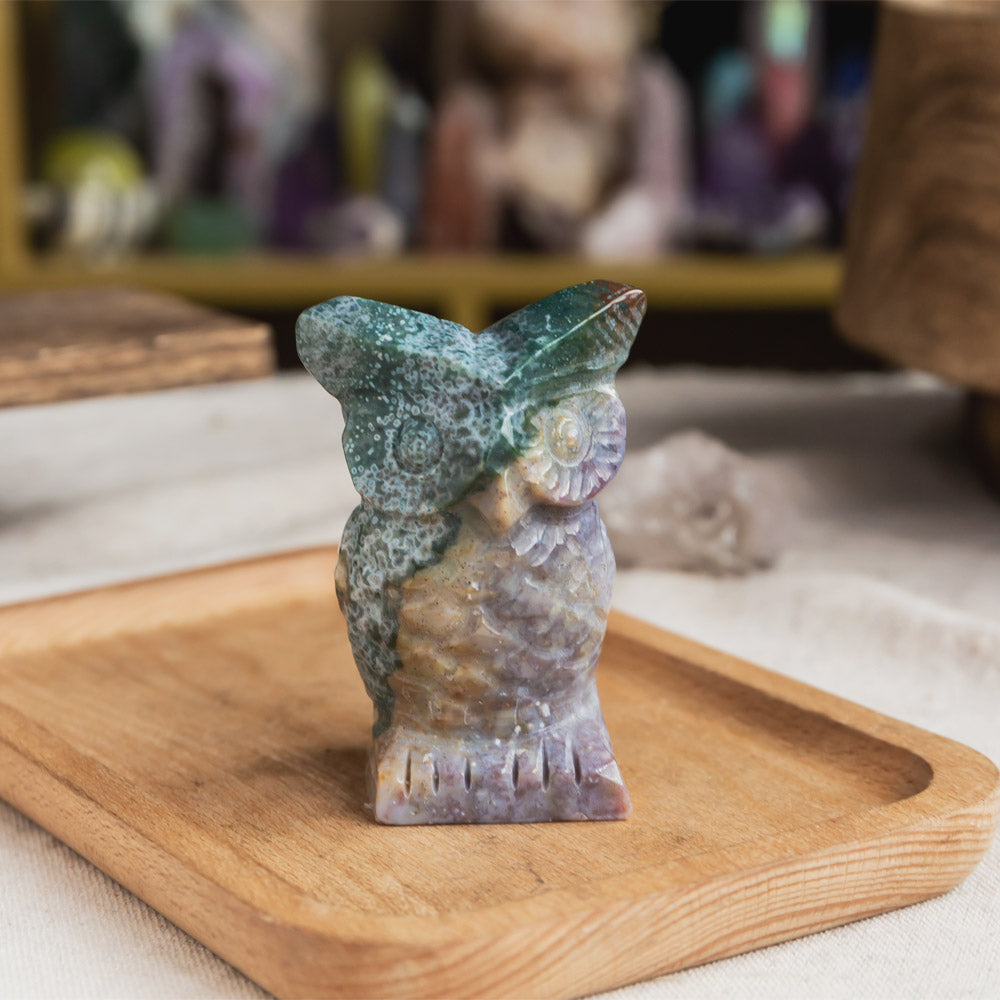 Reikistal Crystal Owl
