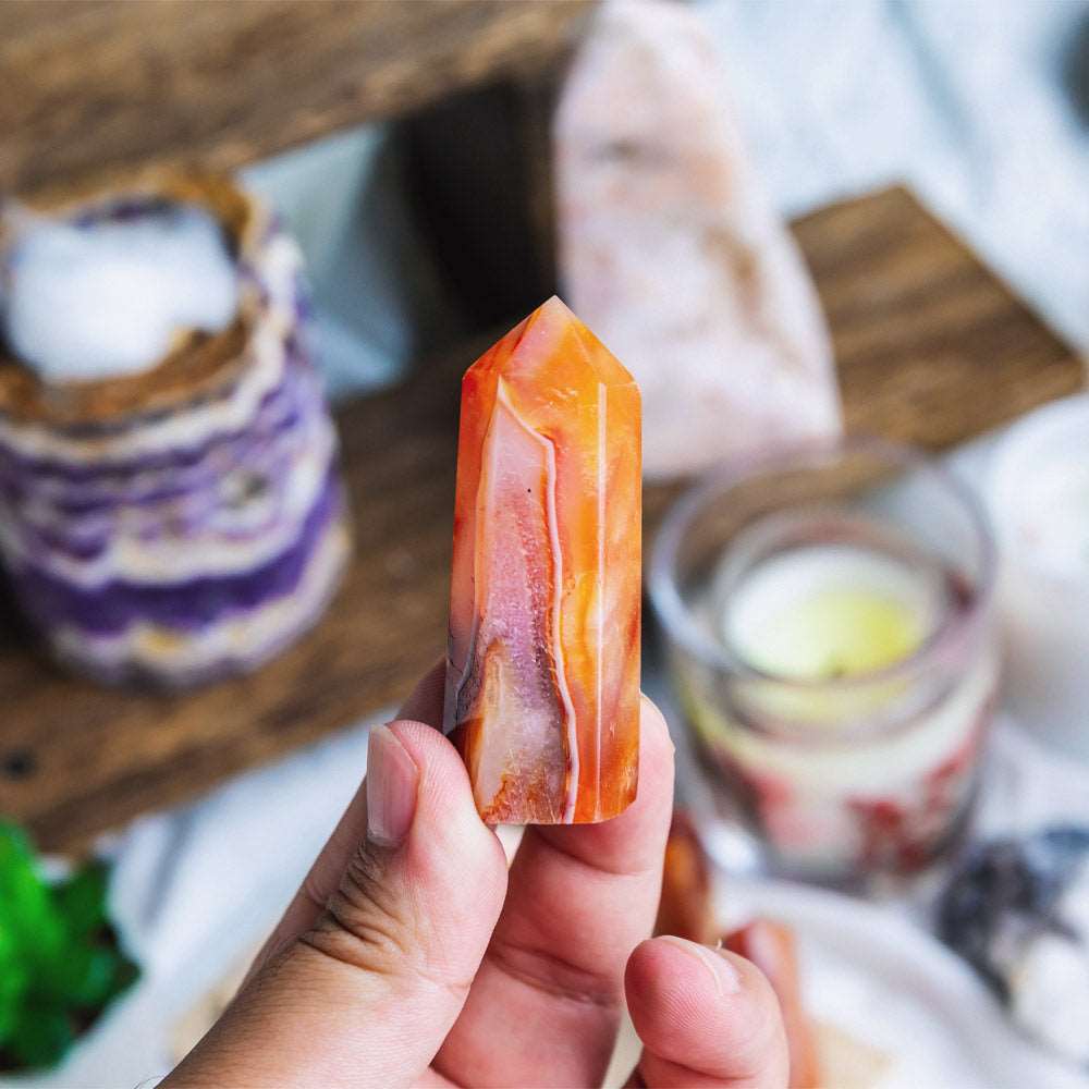 Reikistal 2'' Carnelian Point