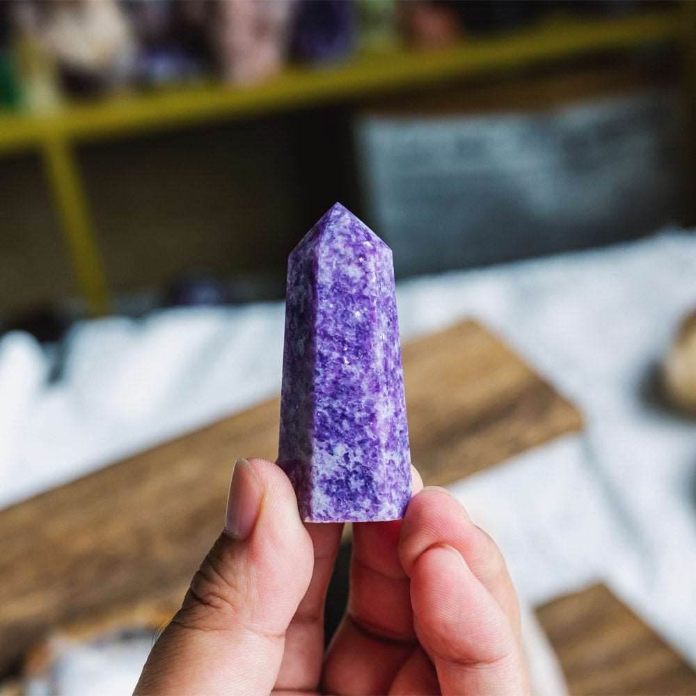 Reikistal 2'' Lepidolite Point