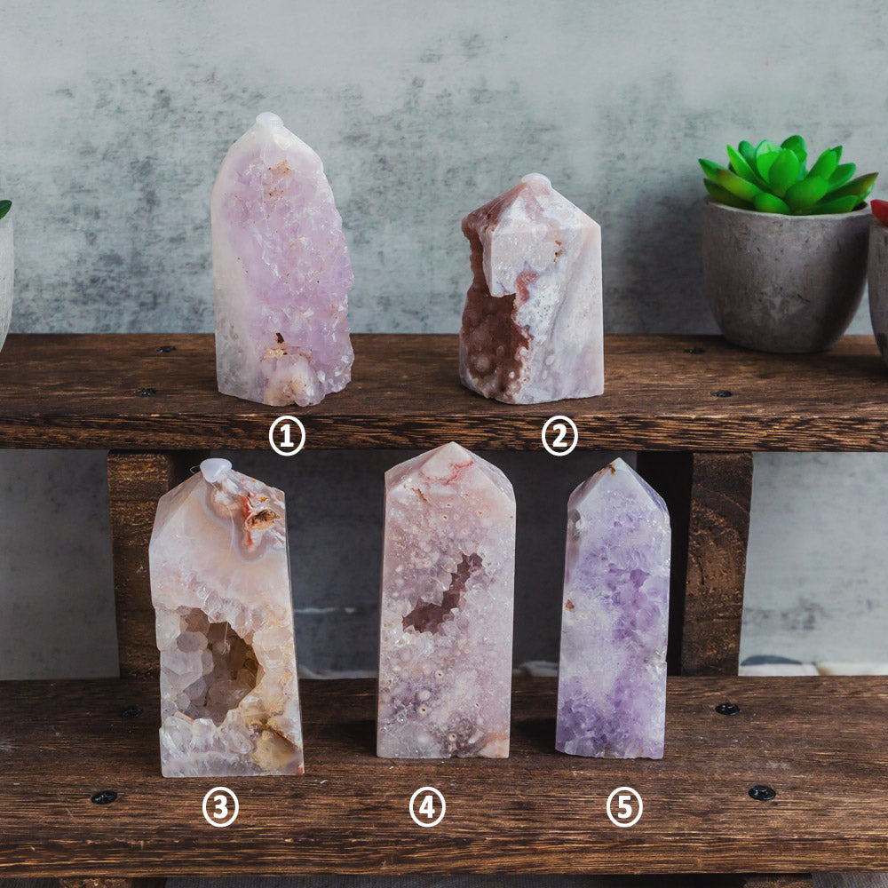 Reikistal Pink Amethyst Point