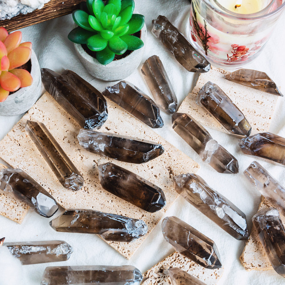 Reikistal Smoky Quartz Wands