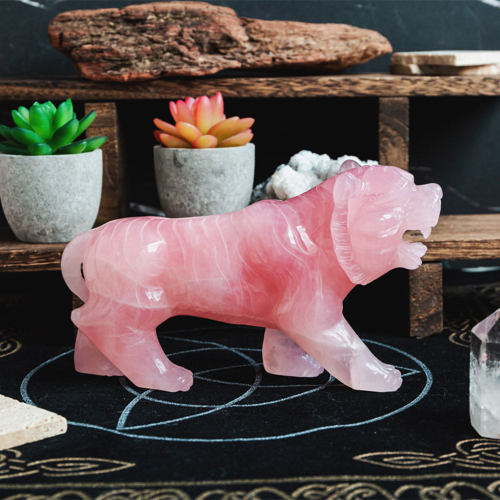 Reikistal Rose Quartz Tiger