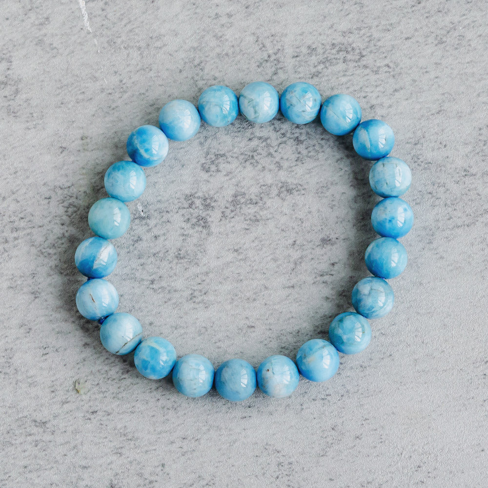 Reikistal Blue Apatite Bracelet