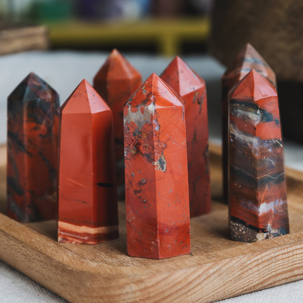 Reikistal Red Jasper Point