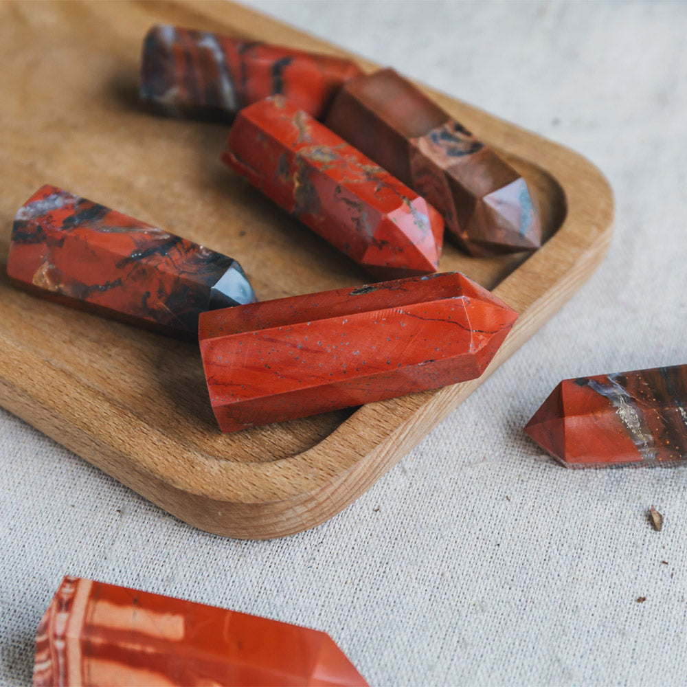 Reikistal Red Jasper Point