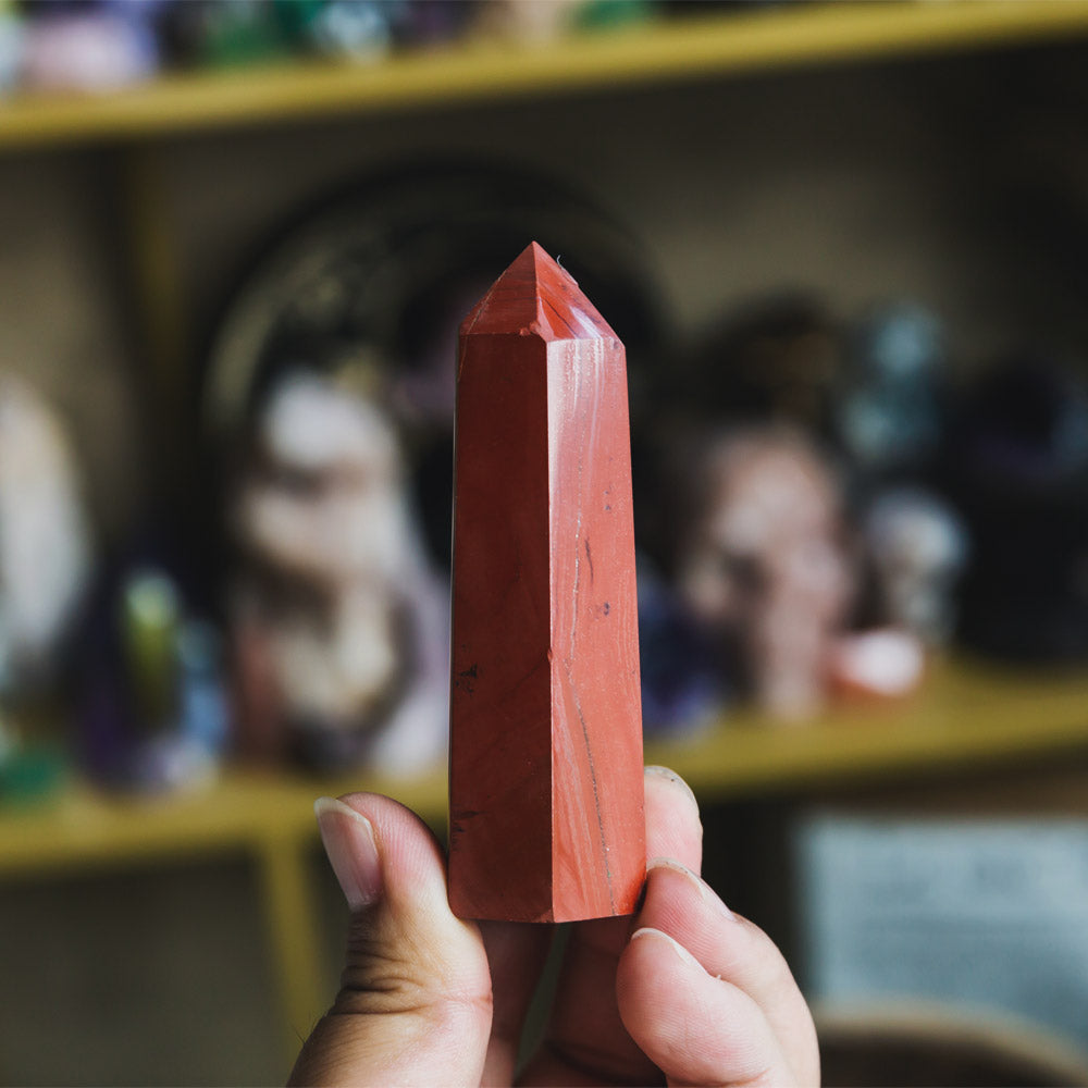 Reikistal Red Jasper Point