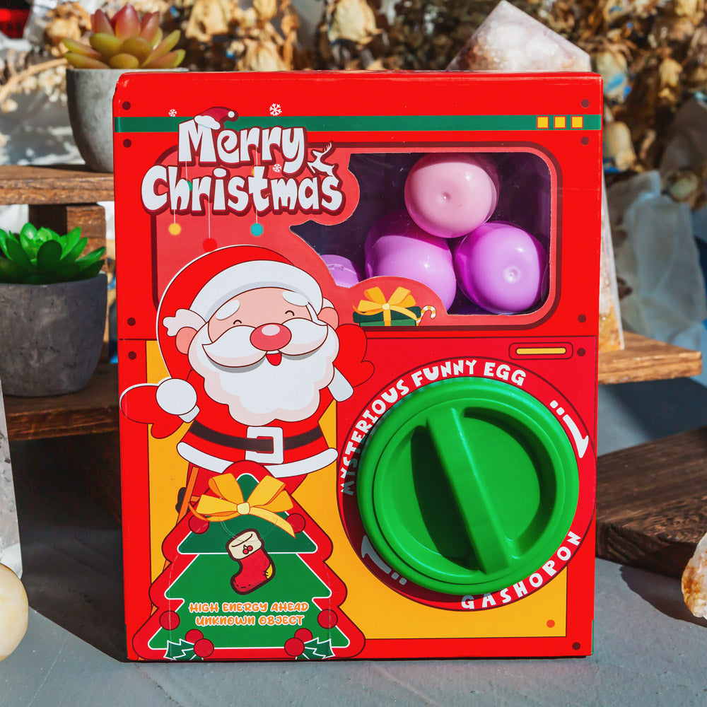 【Christmas】 Gachapon With Natural Crystal Carvings