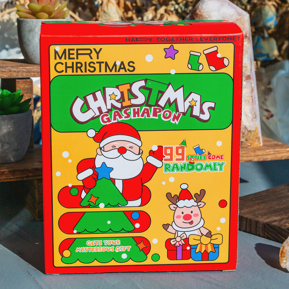 【Christmas】 Gachapon With Natural Crystal Carvings