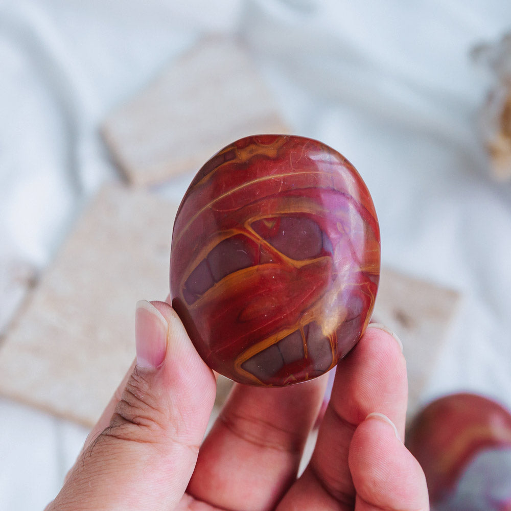 Reikistal Norenna Jasper Palm Stone