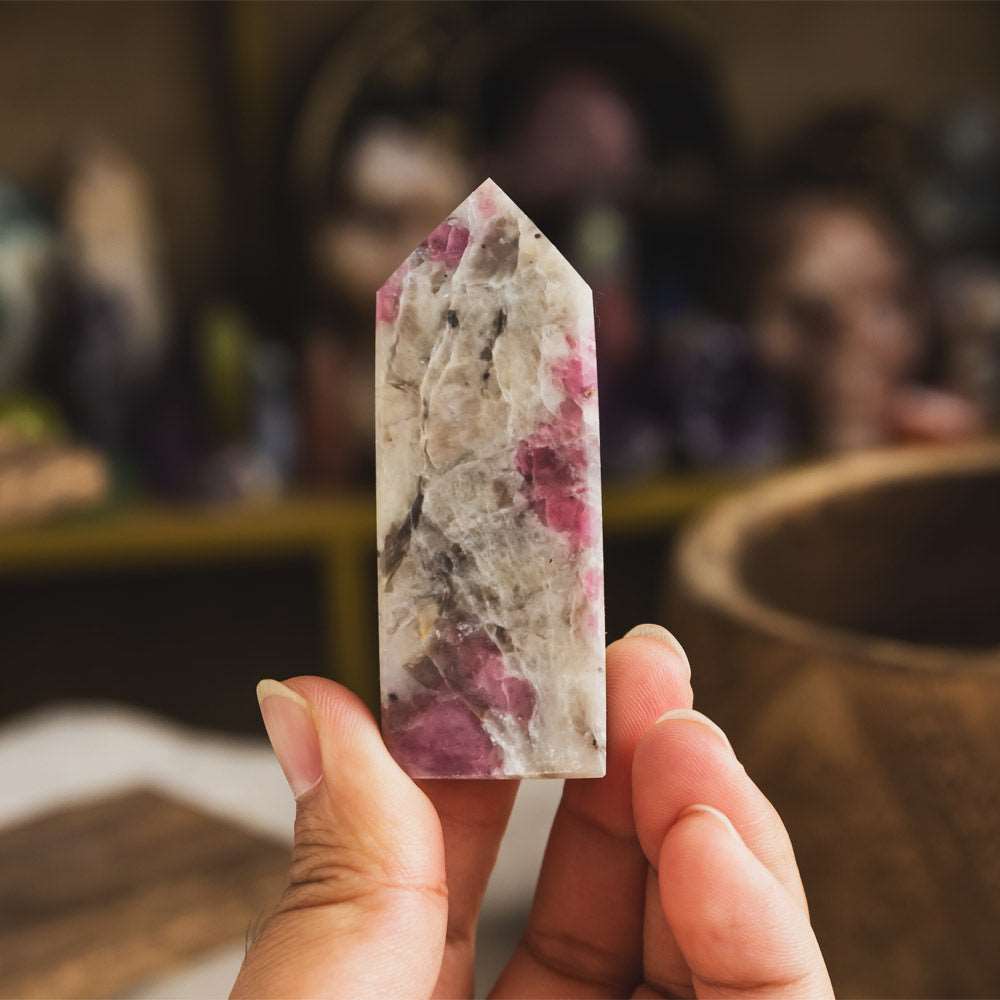 Reikistal 3'' Pink Tourmaline Point