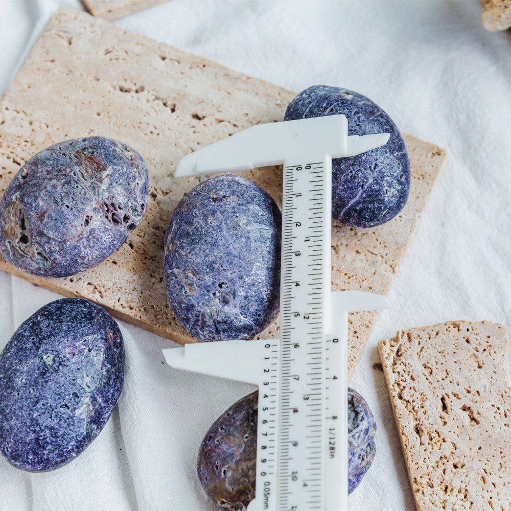 Reikistal Purple Sphalerite Palm Stone