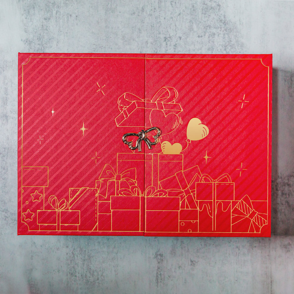 Christmas Advent Calendar Crystal Gift Boxes