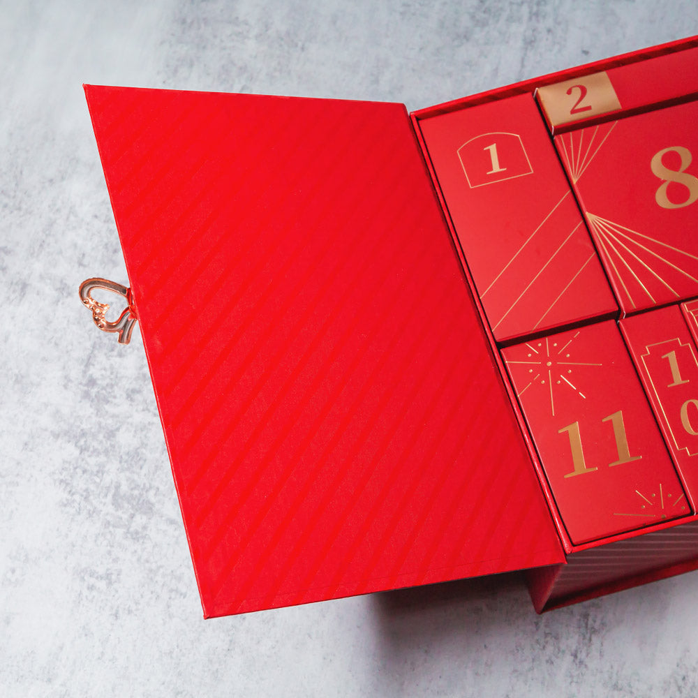 Christmas Advent Calendar Crystal Gift Boxes