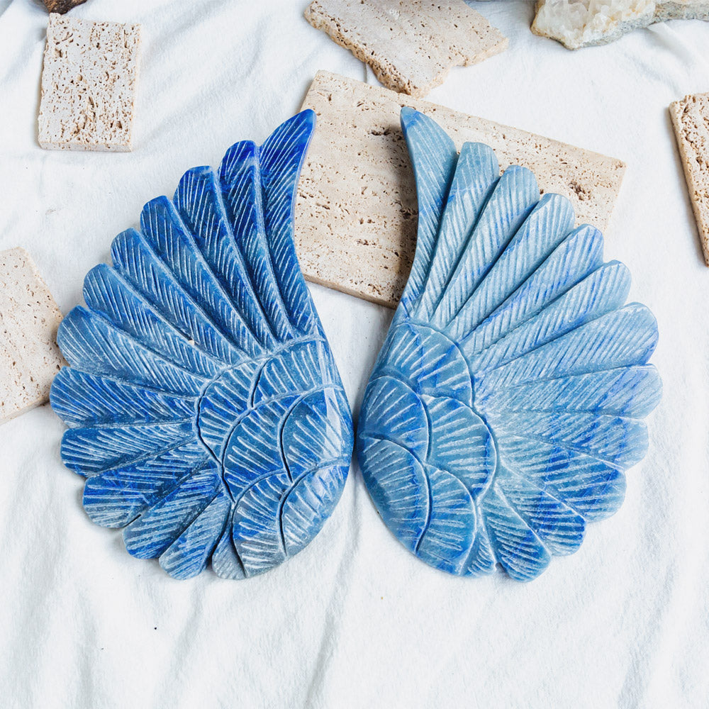 Reikistal Blue Aventurine Wings