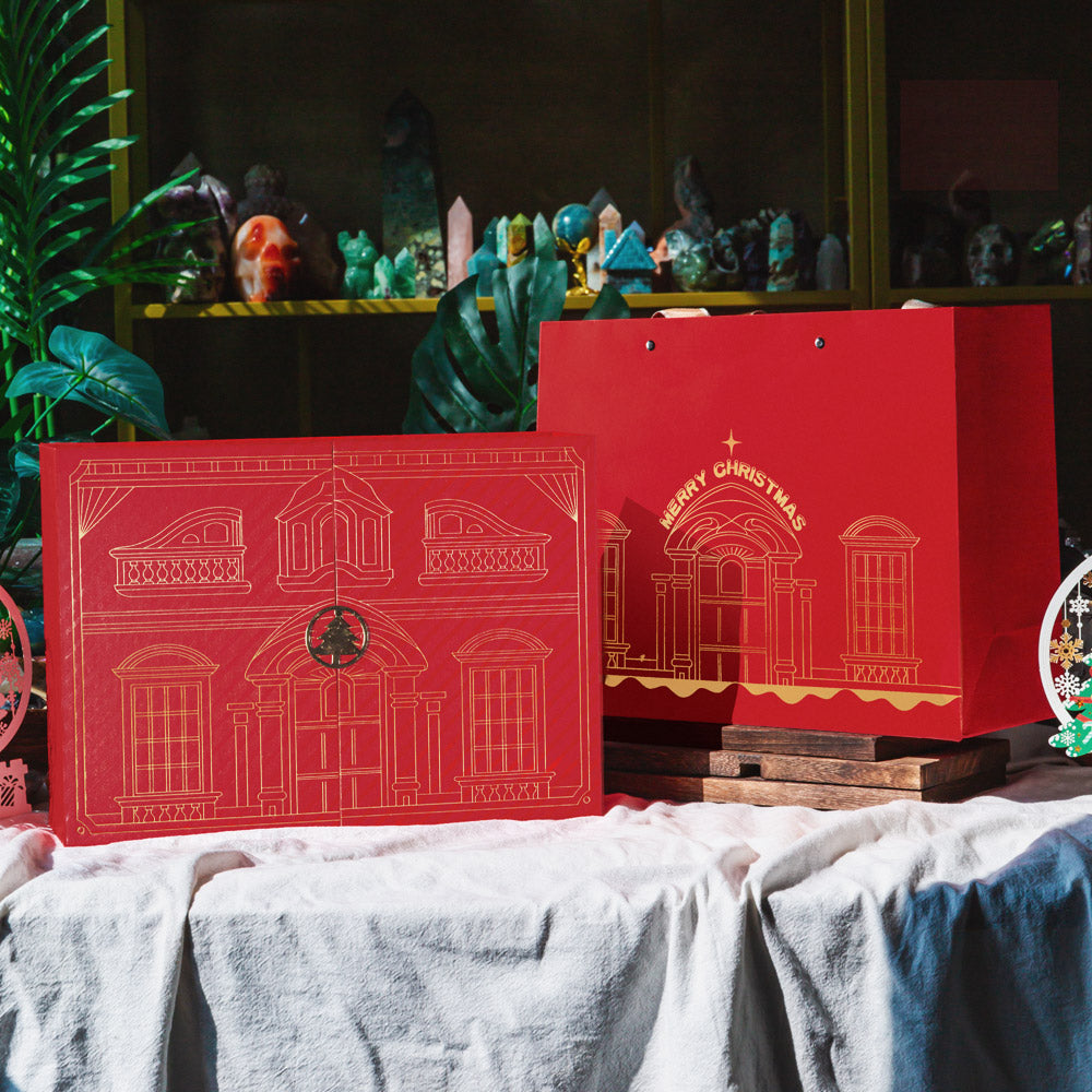 Christmas Advent Calendar Crystal Gift Boxes
