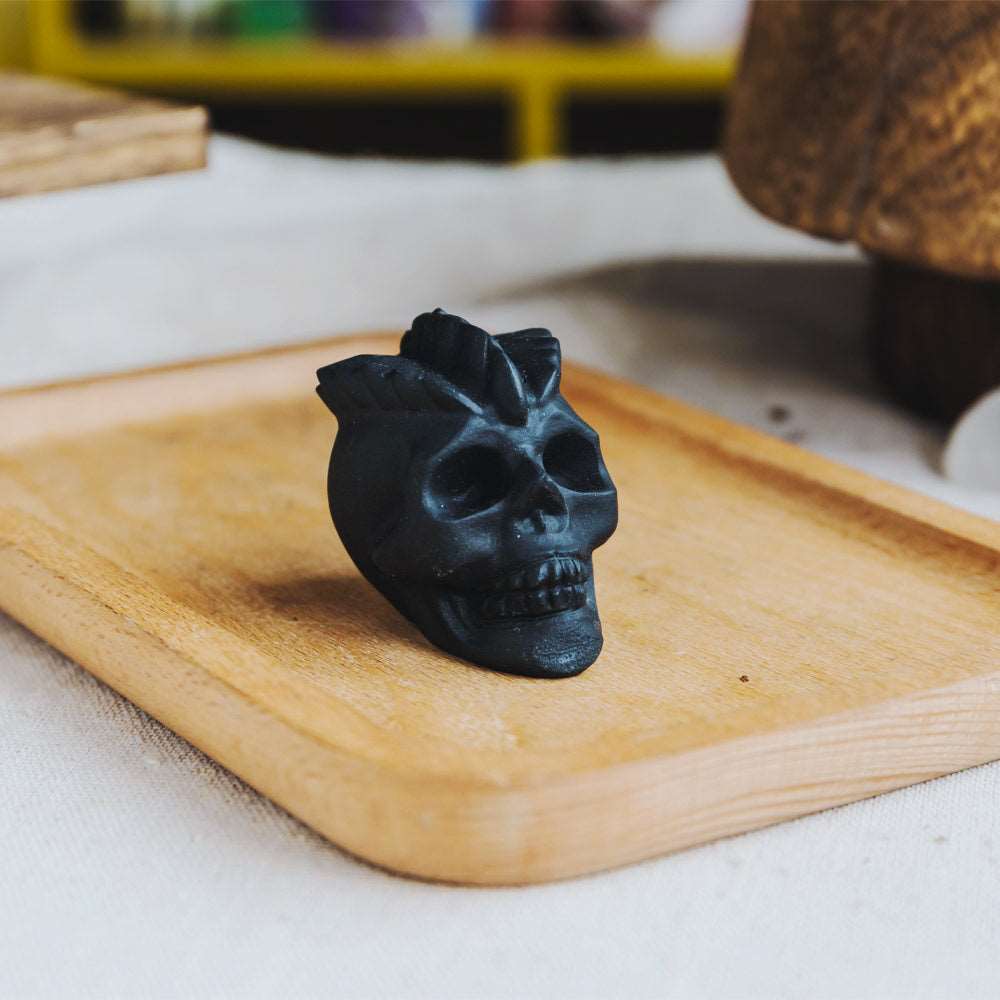 Reikistal 2.5''Black Obsidian Skull
