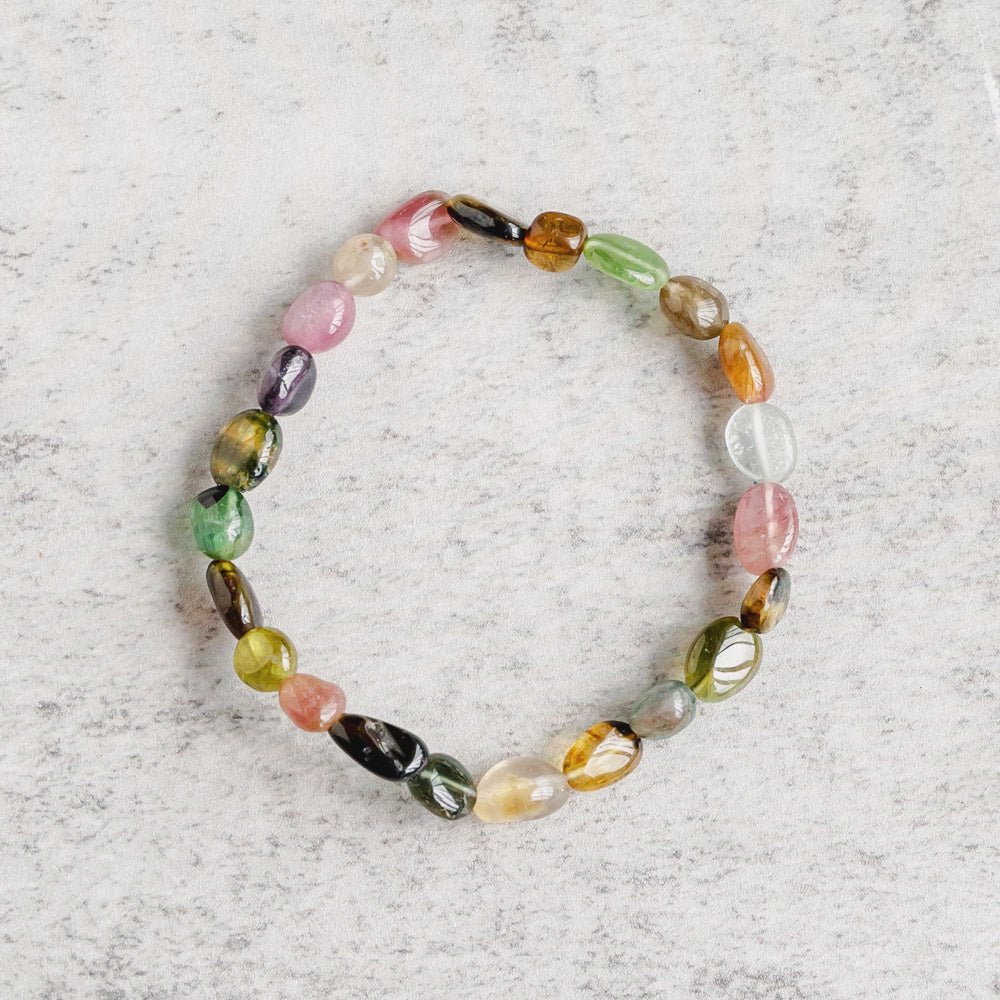 Reikistal 【Chips Bracelet】Tourmaline