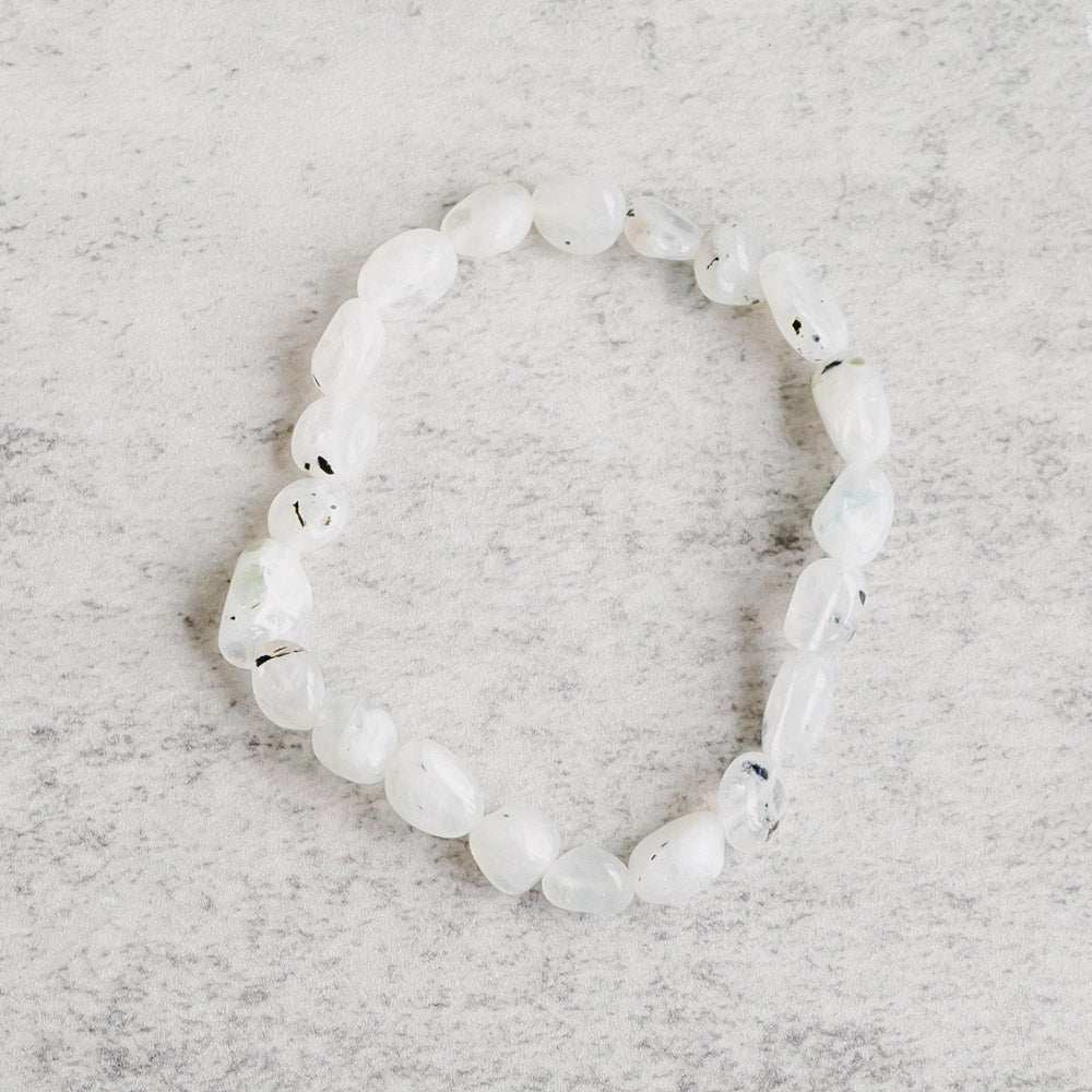 Reikistal 【Chips Bracelet 】 Moonstone