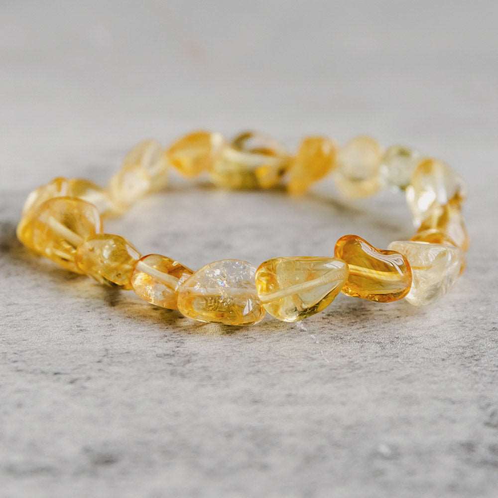 Reikistal 【Chips Bracelet 】 Citrine