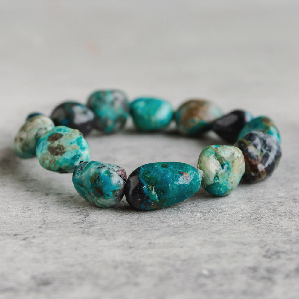 Reikistal 【Chips Bracelet 】Chrysocolla