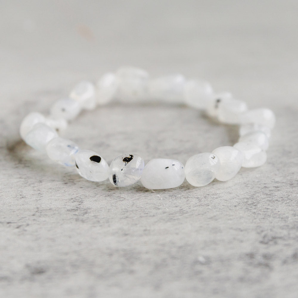 Reikistal 【Chips Bracelet 】 Moonstone