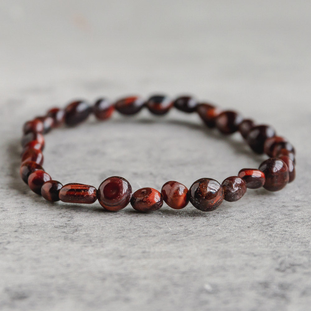 Reikistal 【Chips Bracelet 】Red Tigers Eye