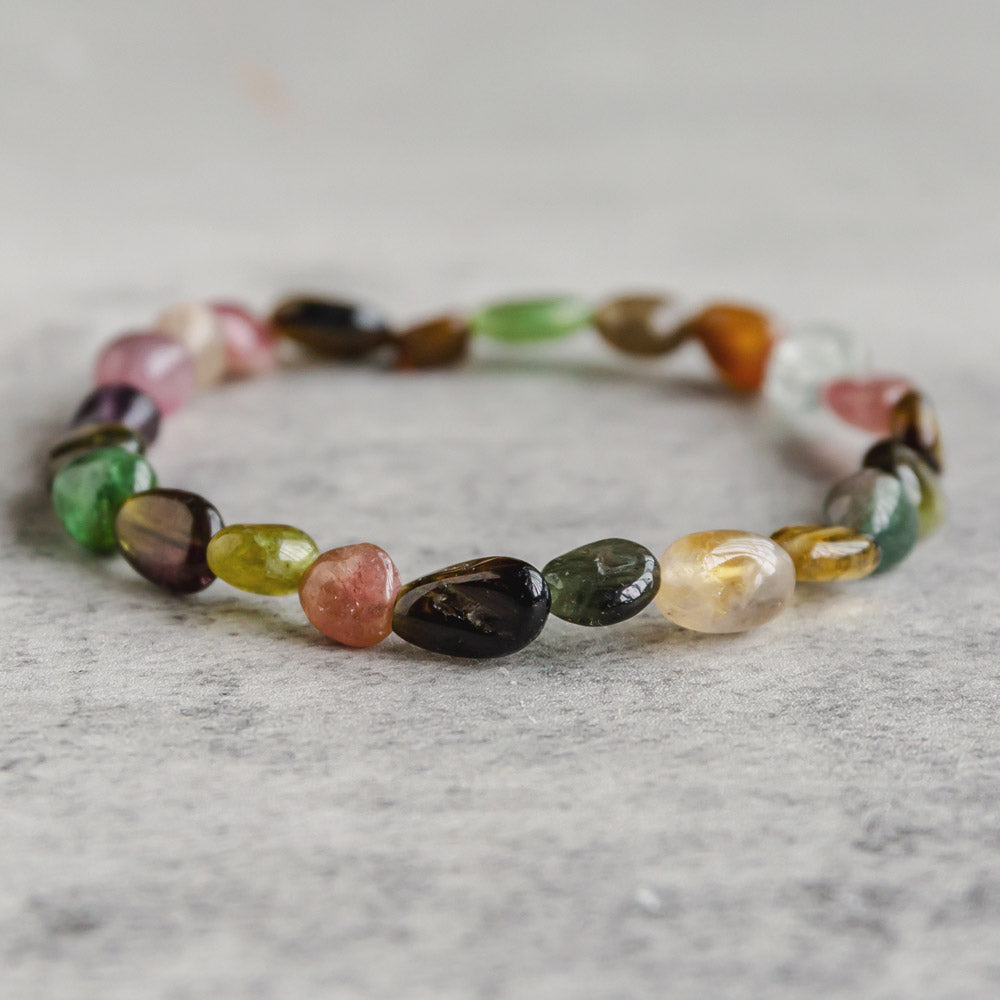 Reikistal 【Chips Bracelet】Tourmaline