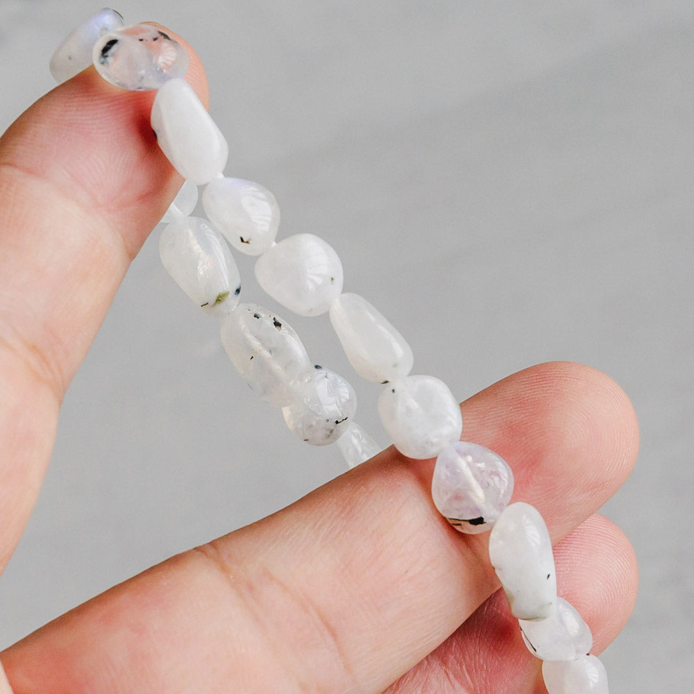 Reikistal 【Chips Bracelet 】 Moonstone