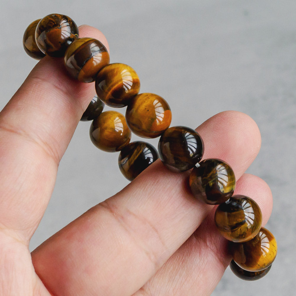 Reikistal Golden Tigers Eye Bracelet