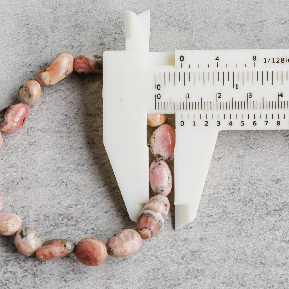 Reikistal 【Chips Bracelet 】Rhodochrosite