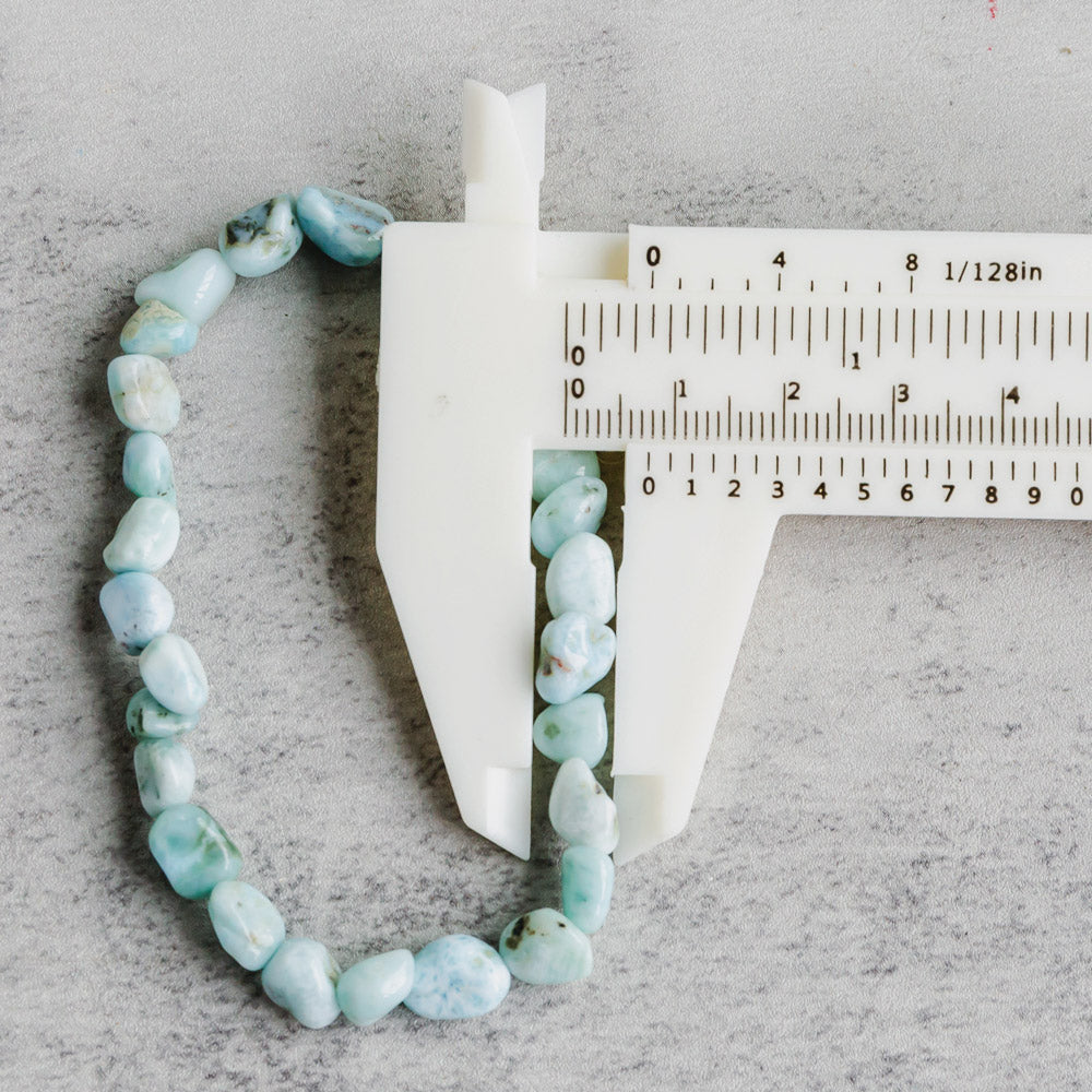 Reikistal 【Chips Bracelet 】Larimar