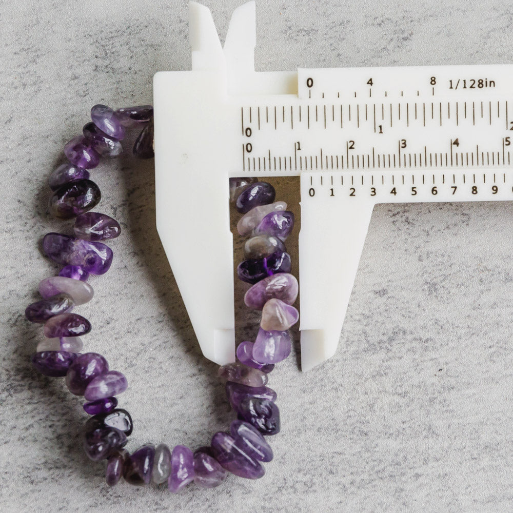 Reikistal 【Chips Bracelet 】Dream Amethyst