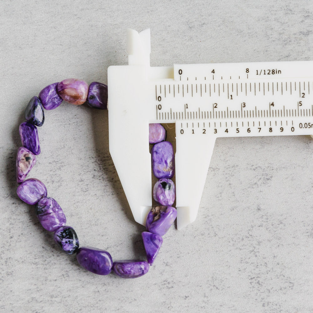 Reikistal 【Chips Bracelet 】Charoite