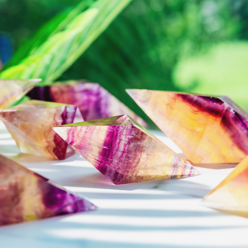 Reikistal Fluorite Double Point