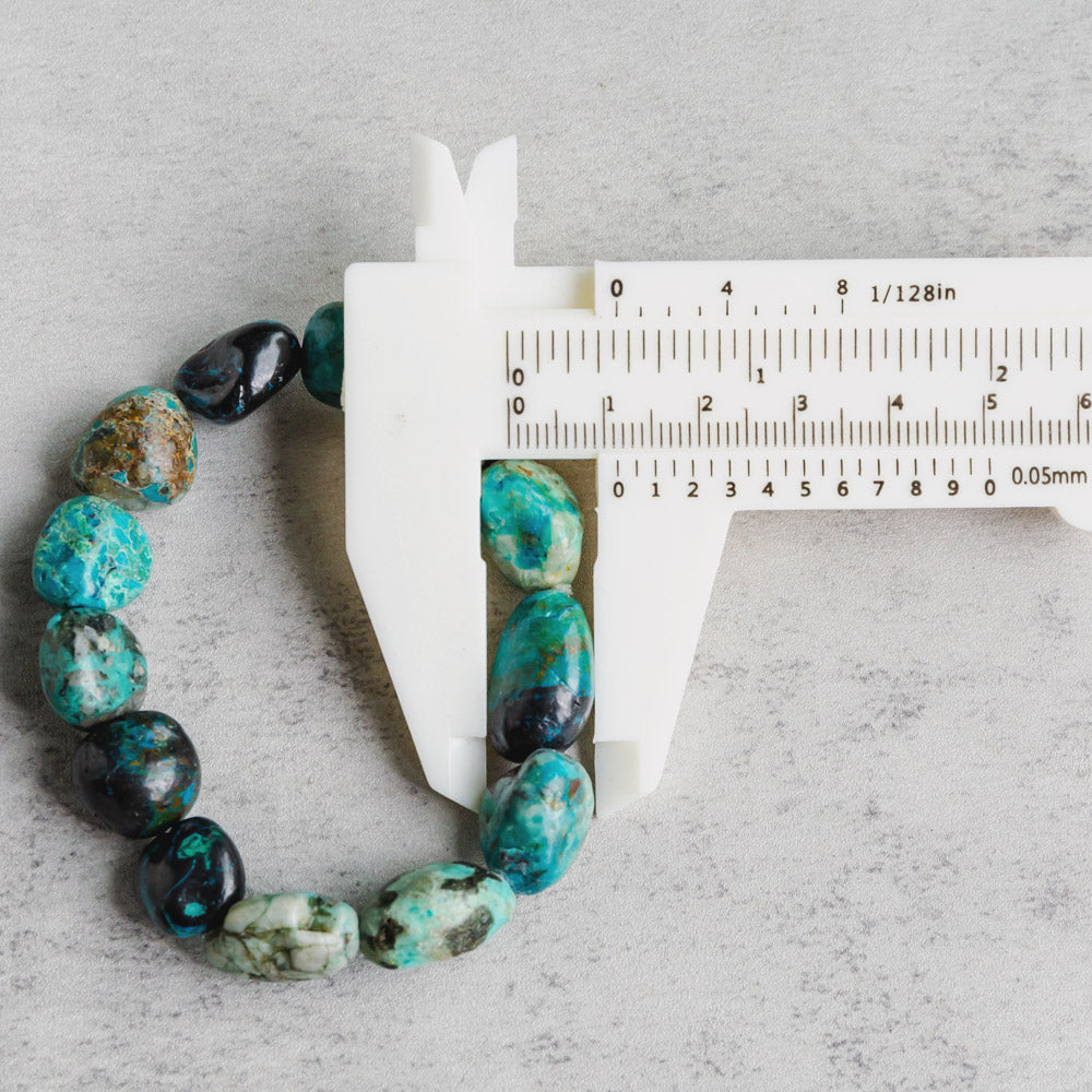 Reikistal 【Chips Bracelet 】Chrysocolla