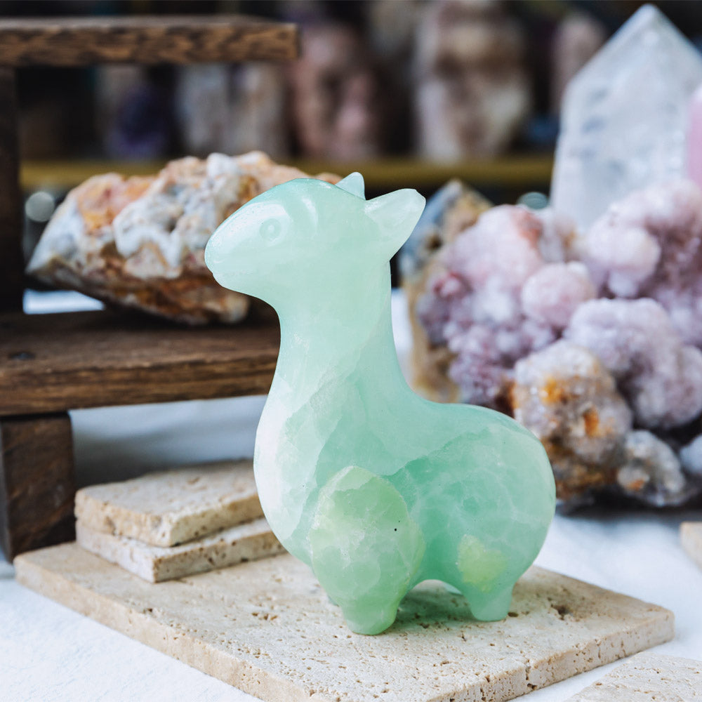 Reikistal Caribbean Calcite Llama