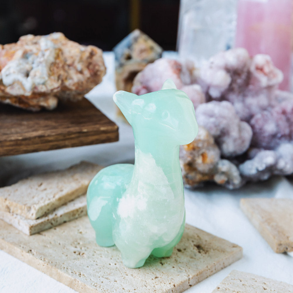 Reikistal Caribbean Calcite Llama