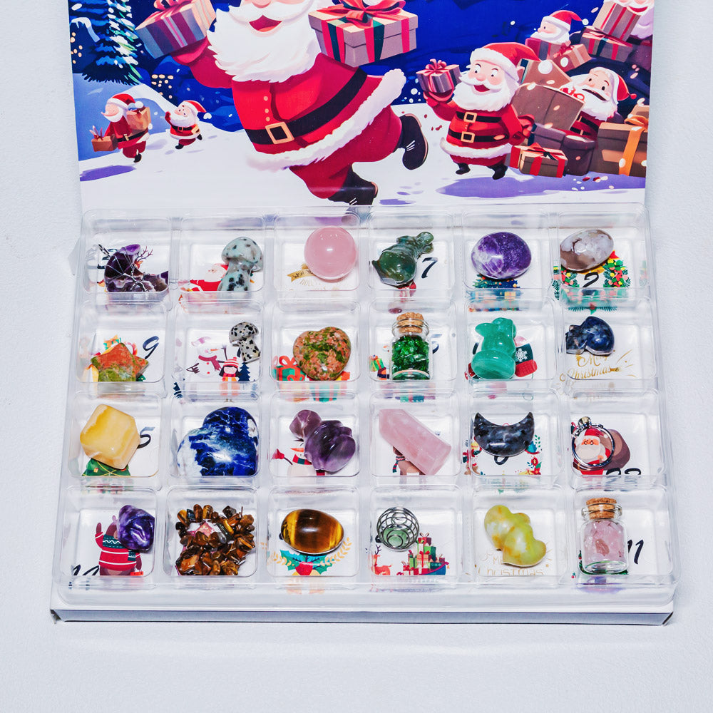 Reikistal Christmas Snow Countdown Gift Box