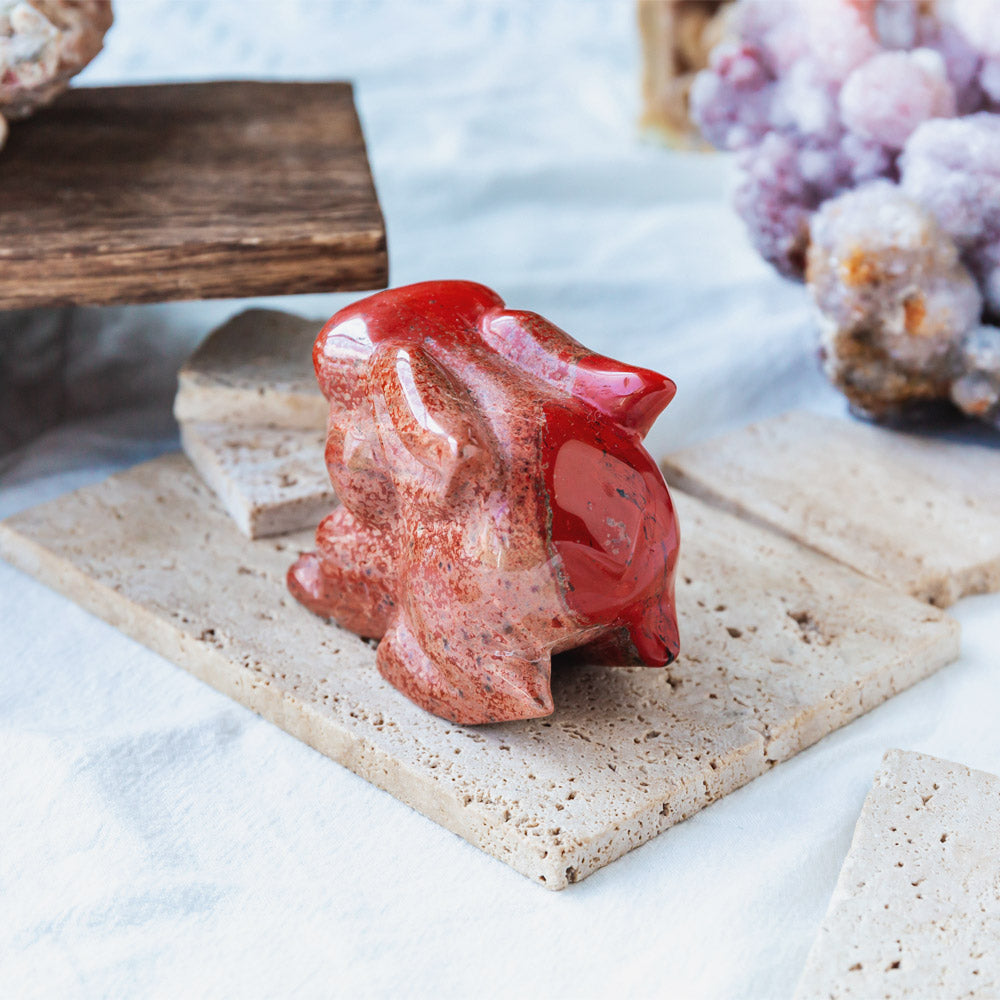 Reikistal Red Jasper Rabbit