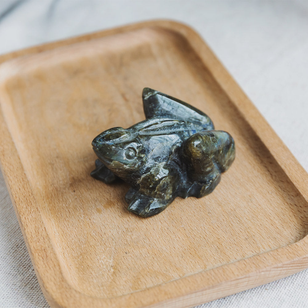 Reikistal Labradorite Frog