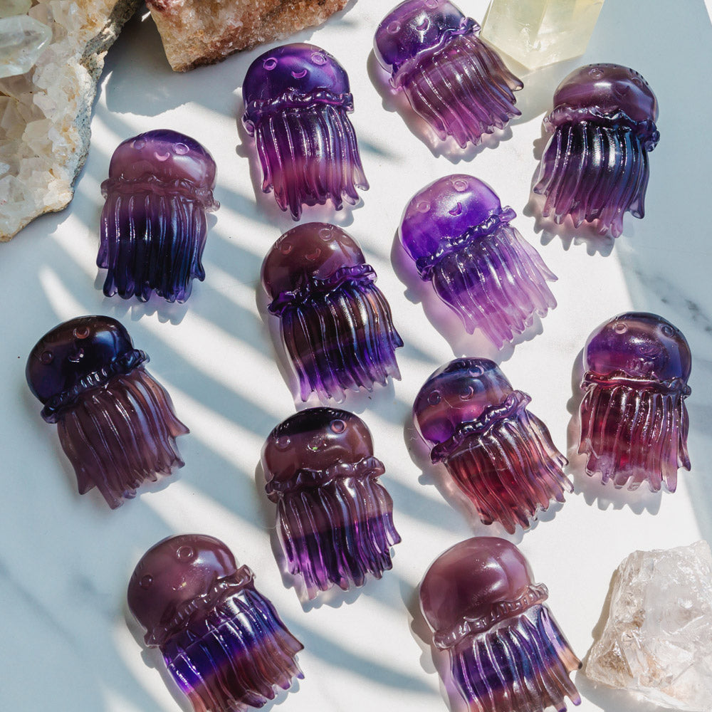 Reikistal Fluorite Jellyfish