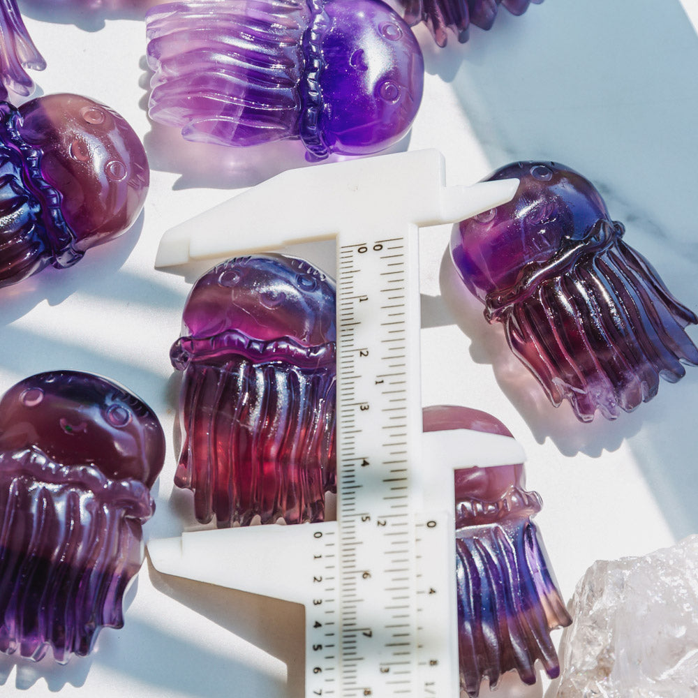 Reikistal Fluorite Jellyfish