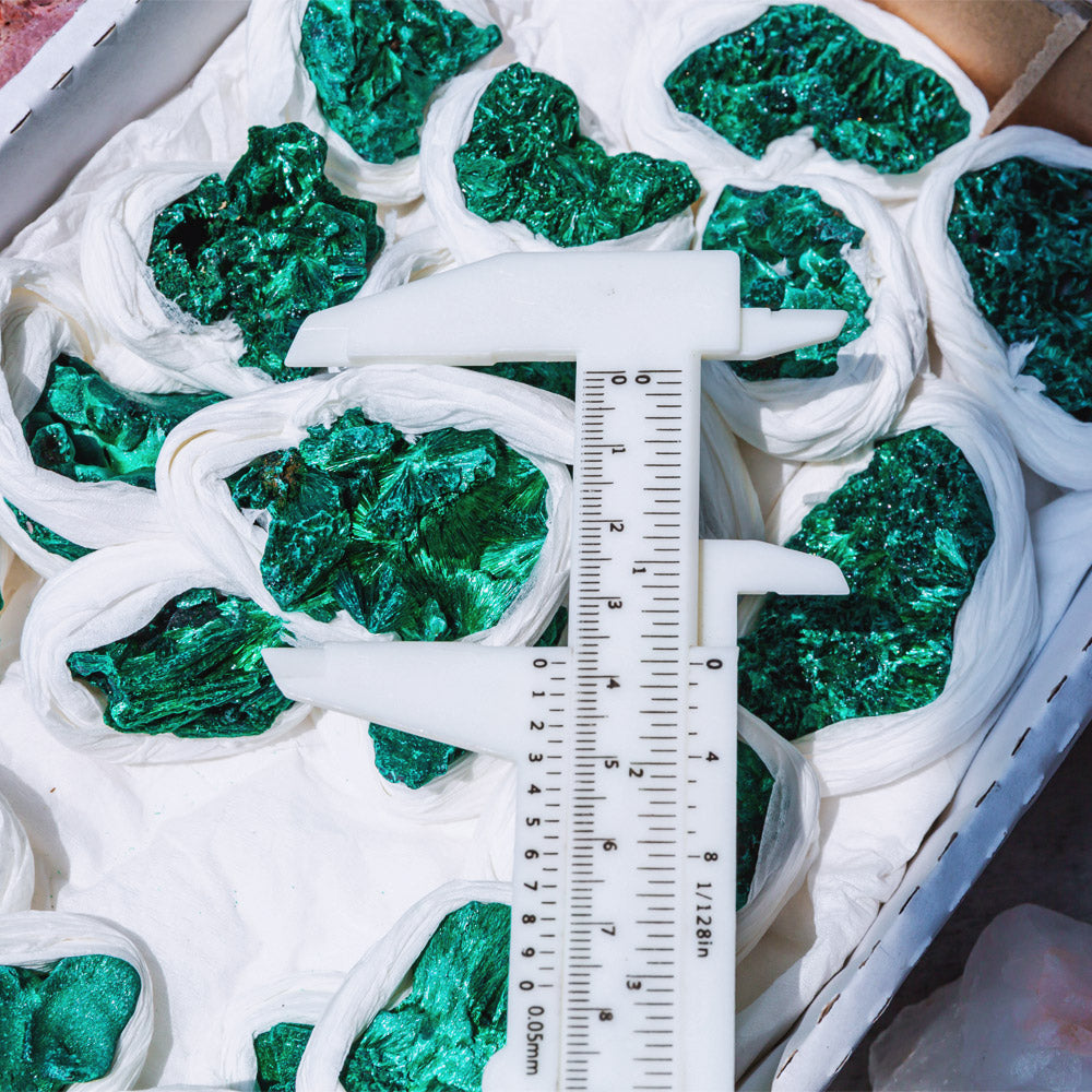 Reikistal Malachite Specimen Box