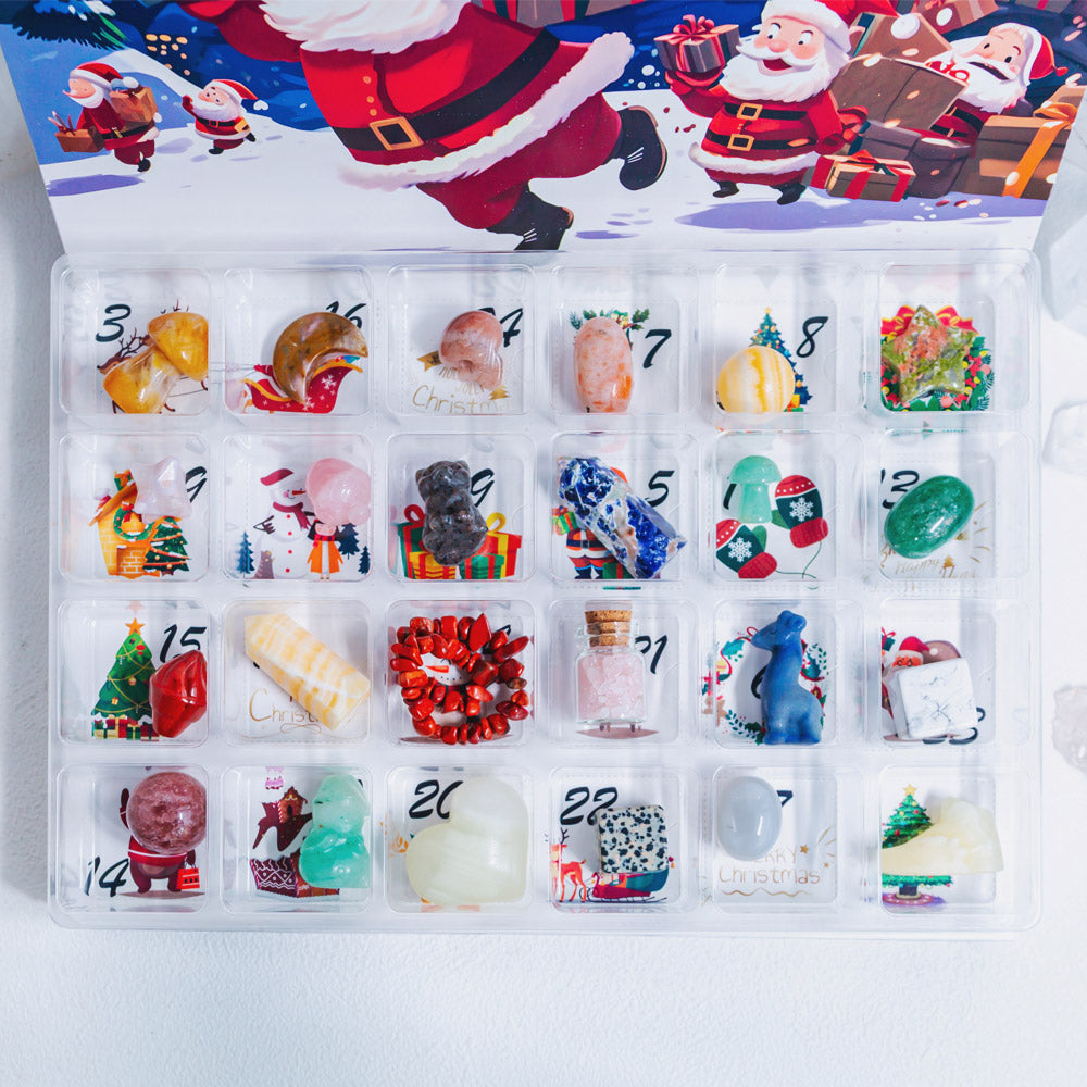 Reikistal Christmas Snow Countdown Gift Box