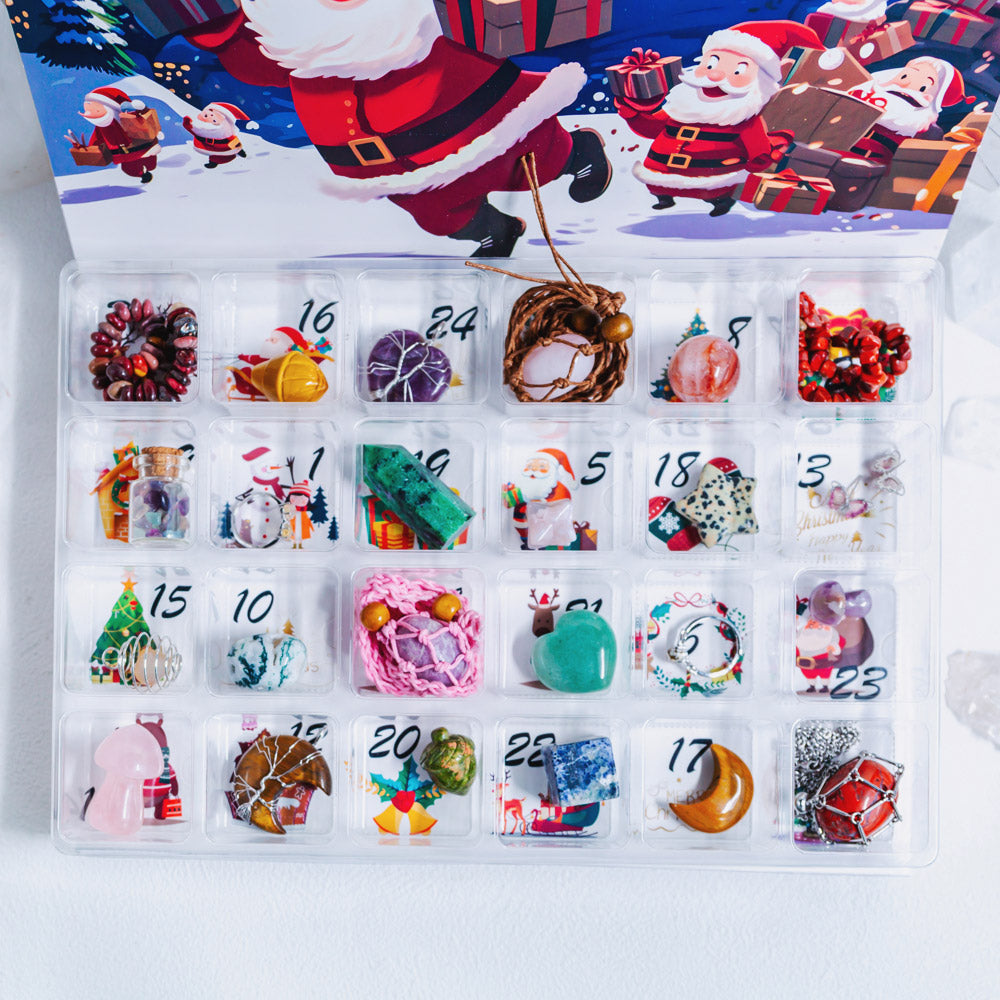 Reikistal Christmas Snow Countdown Gift Box