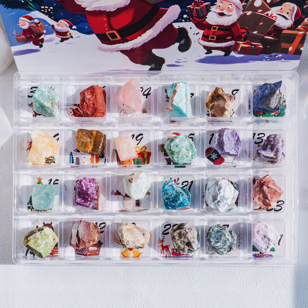 Reikistal Christmas Snow Countdown Gift Box