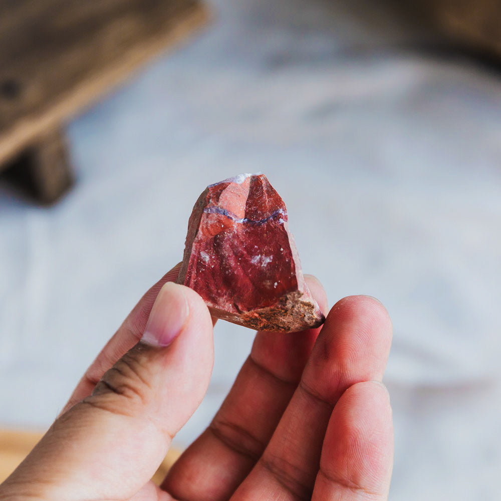 Reikistal Red Jasper Raw Stone