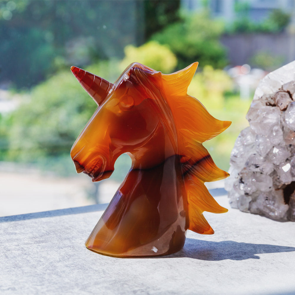 Reikistal Carnelian Unicorn